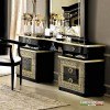 Aida Vanity Dresser (Black and Gold)