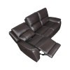 Alexandria Chocolate Leather Power Reclining Living Room Set
