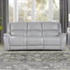 Alexandria Stone Leather Power Reclining Living Room Set