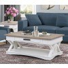 Americana Modern Cocktail Table (Cotton)