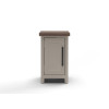 Avalon Sandstone and Whiskey Chairside Table