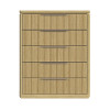 Sylvie Natural Upholstered Panel Bedroom Set
