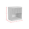 Sylvie Natural Upholstered Panel Bed