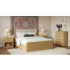 Sylvie Natural Upholstered Panel Bedroom Set