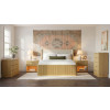 Sylvie Natural Upholstered Panel Bedroom Set