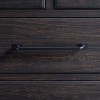 Montrose Espresso and Brown Nightstand w/ Charger and Sensor Light