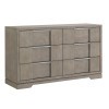 Kelis 6-Drawer Dresser (Grey)