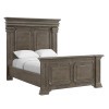 Kings Court Panel Bed (Grey)
