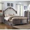 Sheffield Panel Bed (Antique Grey)