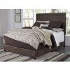 Dolante Brown Upholstered Bed