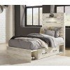 Cambeck Youth Panel Bed w/ Side Storage