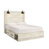Cambeck Panel Bed w/ Underbed Storage