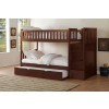 Rowe Twin over Twin Step Bunk Bed w/ Trundle