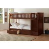 Rowe Twin over Twin Step Bunk Bed w/ Storage Boxes