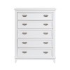 Sloane White Youth Bookcase Bedroom Set