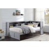 Orion Twin Bookcase Corner Bed
