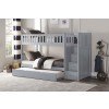 Orion Bunk Bedroom Set w/ Reversible Step Storage
