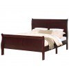 Louis Philip Youth Sleigh Bed (Cherry)
