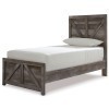 Wynnlow Youth Crossbuck Panel Bed
