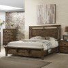 Curtis Panel Bed w/ Bench