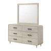 Nyomi White Upholstered Bedroom Set