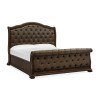 Durango Sleigh Upholstered Bed