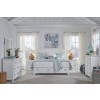 Charleston Storage Bedroom Set (White Dove)