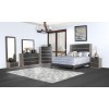 Domingo Platform Bedroom Set (Gray)