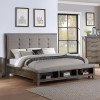 Cagney Storage Bed (Vintage Gray)