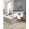 Calmoro Gray Wash Bookcase Bedroom Set