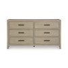Calmoro Gray Wash Bookcase Bedroom Set