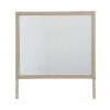 Calmoro Gray Wash Bookcase Bedroom Set