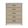 Calmoro Gray Wash Bookcase Bedroom Set