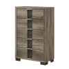 Rangley Grey and Brown Chest