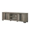 Rangley Grey and Brown TV Stand