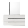 Paradox Platform Bedroom Set (White)