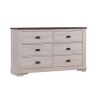 Coralee Chalk-Grey Sleigh Bedroom Set