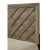 Valor Light Brown Panel Bed