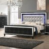 Valentino Panel Bed (Black)