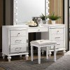 Valentino Vanity Table (White)