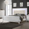 Valentino Panel Bed (White)