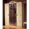 Barocco 4 Door Wardrobe (Ivory)