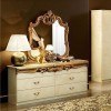 Barocco Bedroom Set (Ivory and Gold)