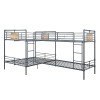 Cordelia Twin over Full L-Shape Bunk Bed