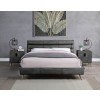Doris Upholstered Panel Bedroom Set (Gray)