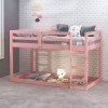 Gaston II Twin Loft Bed (Pink)