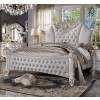 Vendome Fabric Upholstered Bed (Antique Pearl)