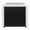 Shelyn White Upholstered Nightstand
