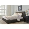 Latitude Himalaya Charcoal Upholstered Bed