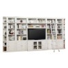 Boca 9-Piece Entertainment Wall w/ Corner Bookcases